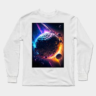 Magic in Chaos: Celestial Landscapes Long Sleeve T-Shirt